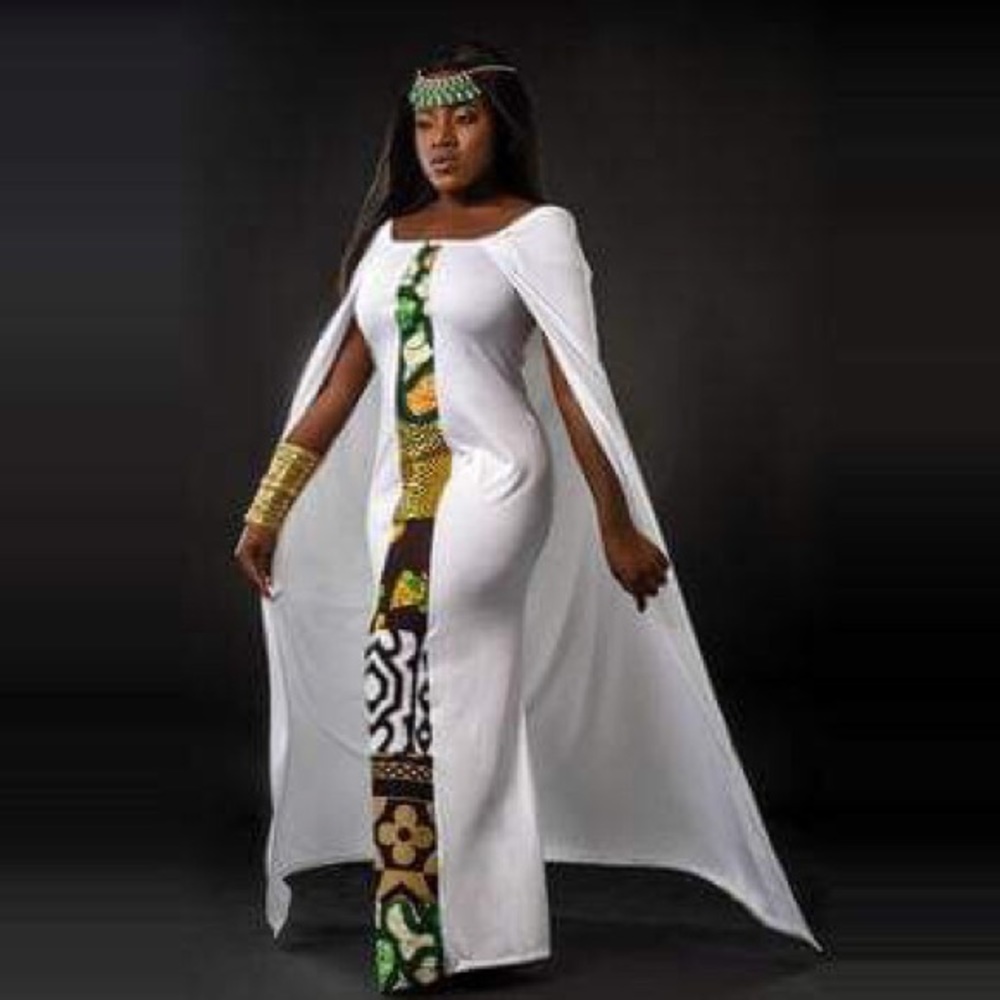 White African Dress